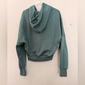 Women's Teal Hoodie Sweater